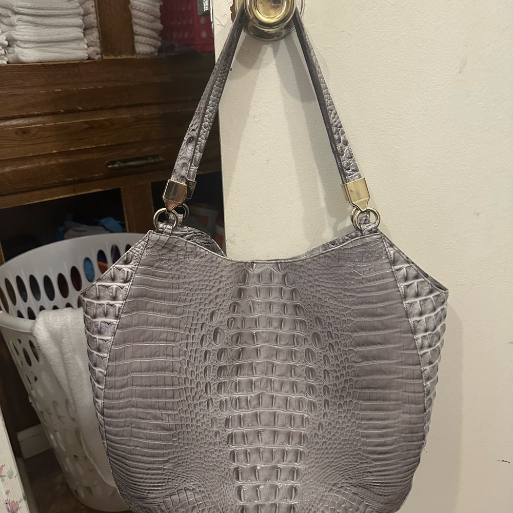 Brahmin grey bag